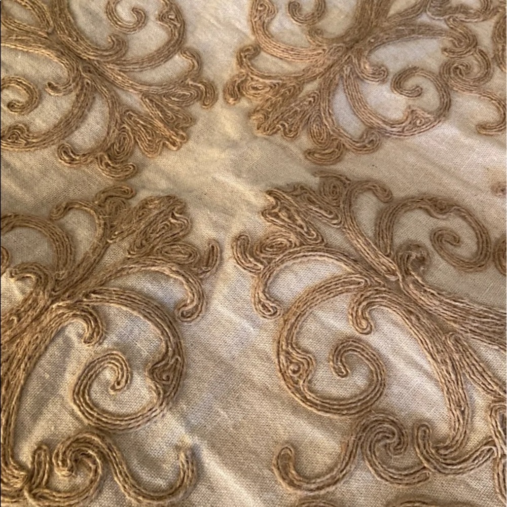 Set of 2 coastal/farmhouse decor throw covers